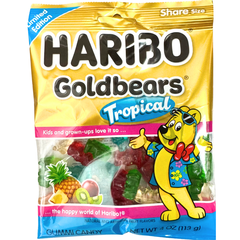 Haribo Goldbears Tropical - 4oz