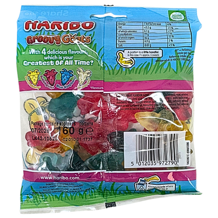 Haribo Groovy Goats (UK) - 160g