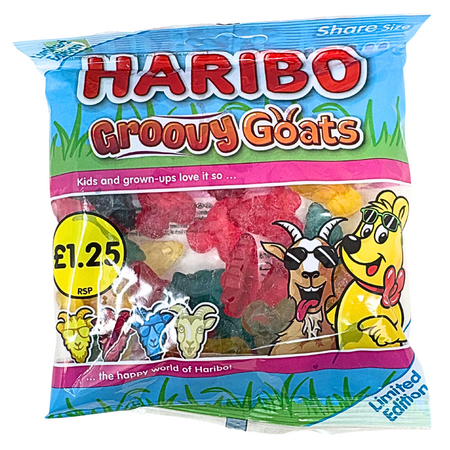 Haribo Groovy Goats (UK) - 160g