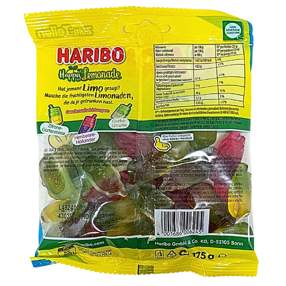 Haribo Happy Lemonade (Germany) - 175g