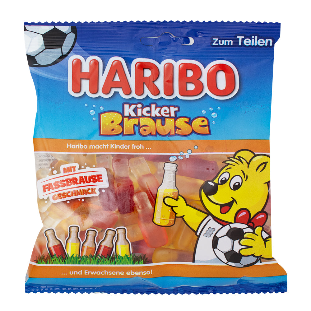 Haribo Kicker Soda Gummies (Germany) - 175g - Haribo Gummies from Germany