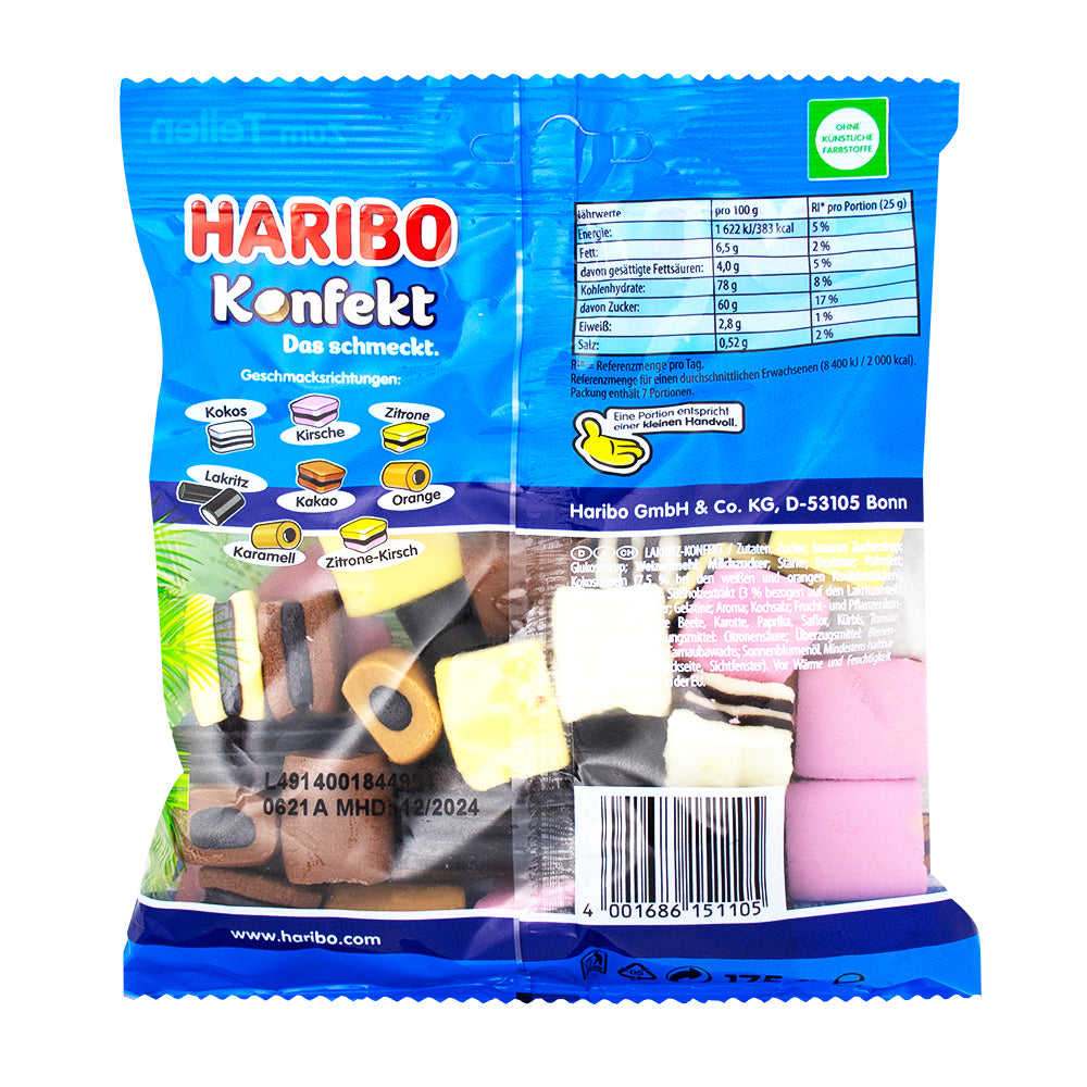 Haribo Konfekt Liquorice Allsorts-175 g | Candy Funhouse US