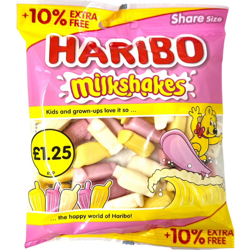 Haribo Milkshakes UK - 140g