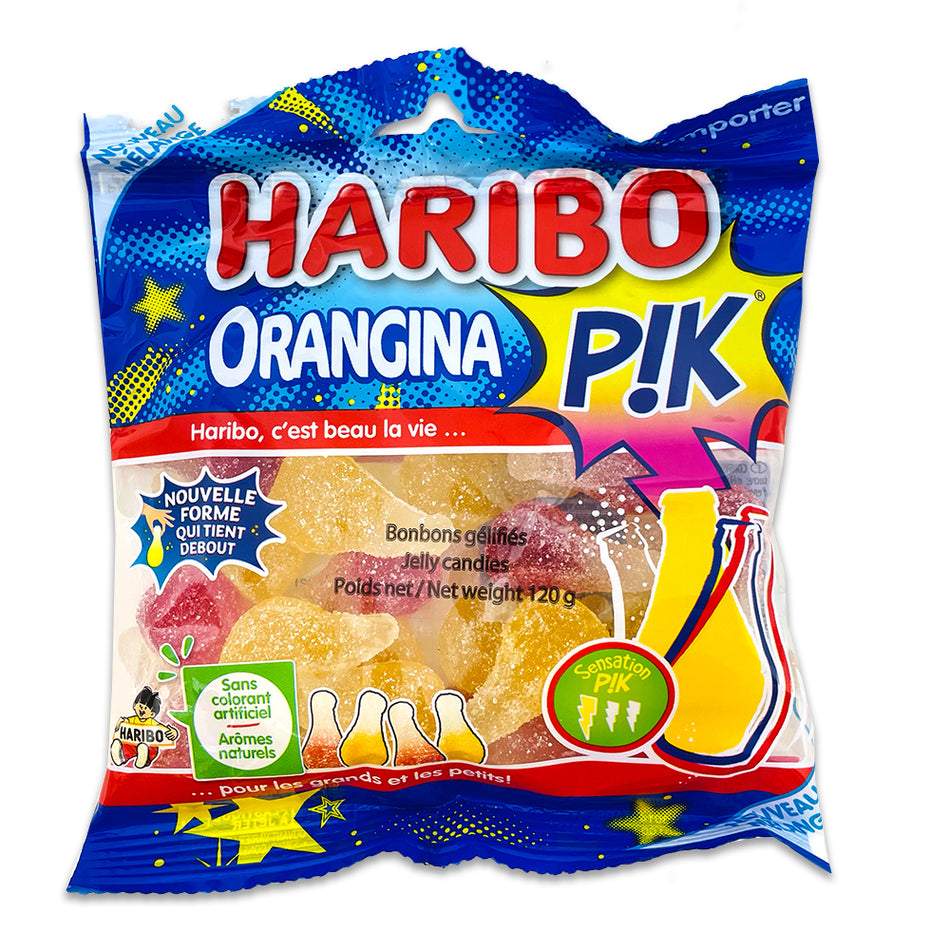 HARIBO Fan of p!k bonbons acidulés 200g pas cher 