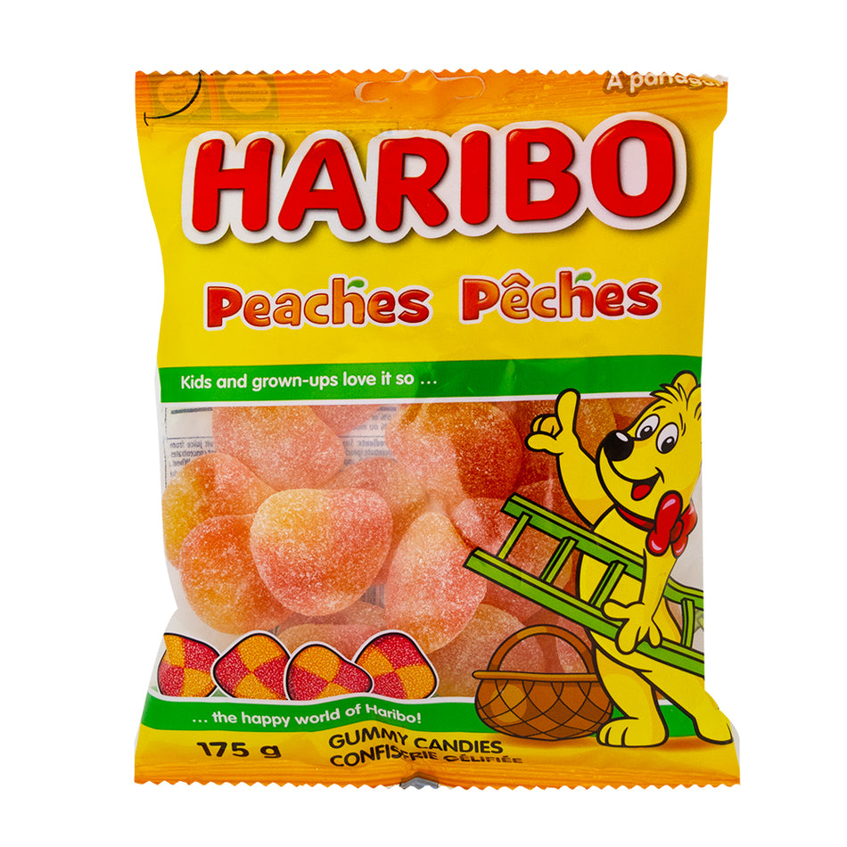 Haribo Peaches Gummy Candy - 6.17oz.