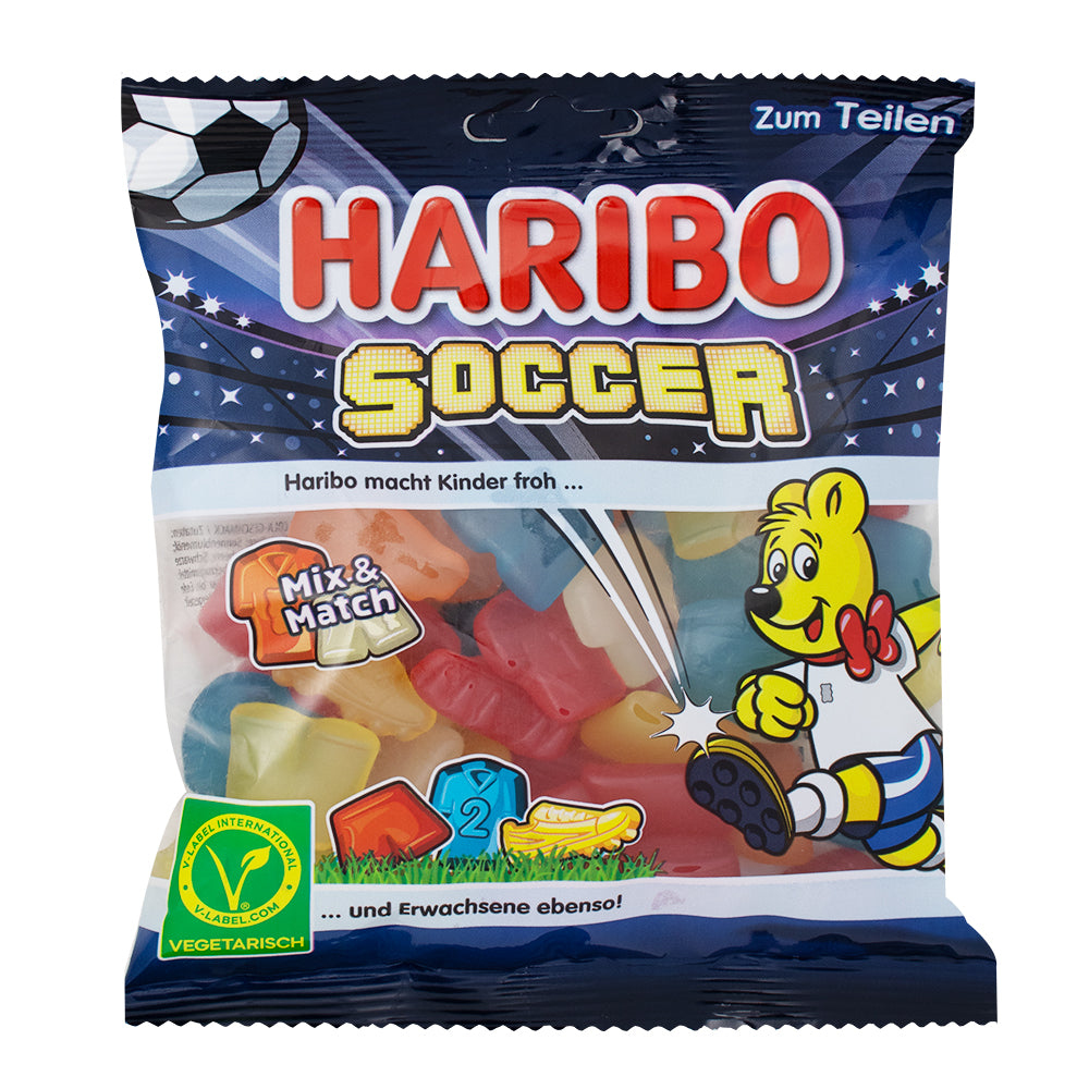 Haribo Soccer Gummies (Germany) - 175g - Haribo Gummies from Germany