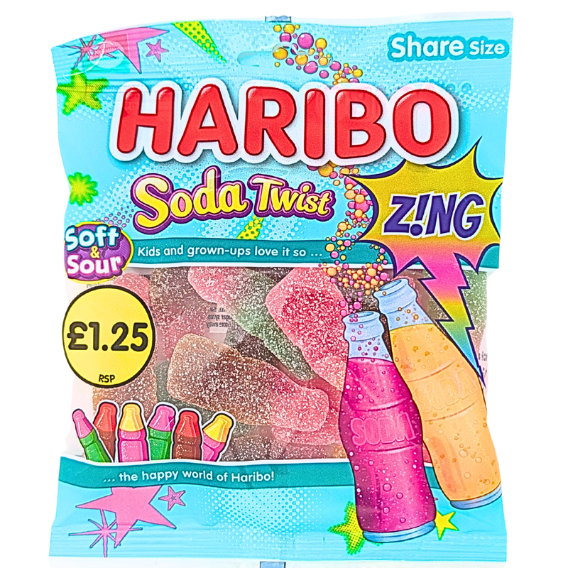 Haribo Soda Twist (UK) - 140g