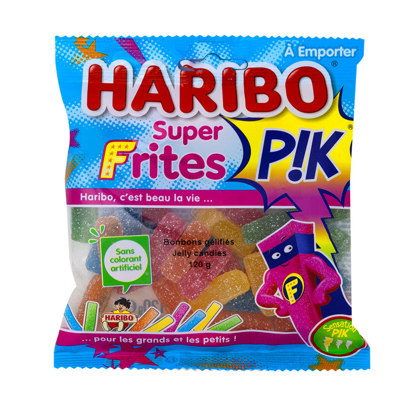 Haribo Super Fries Pik - 120g