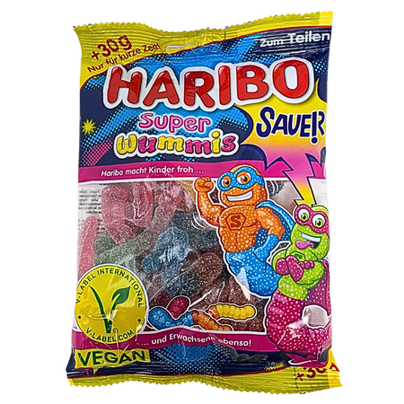 Haribo Super Wummis (Germany) - 205g