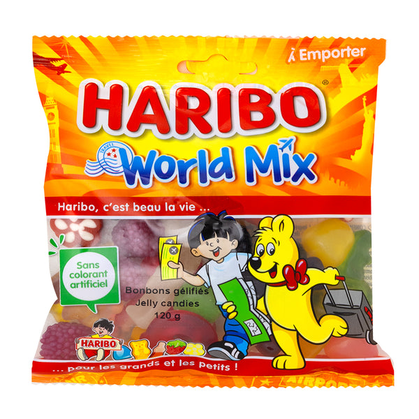 Haribo World Mix - 120g | Candy Funhouse US