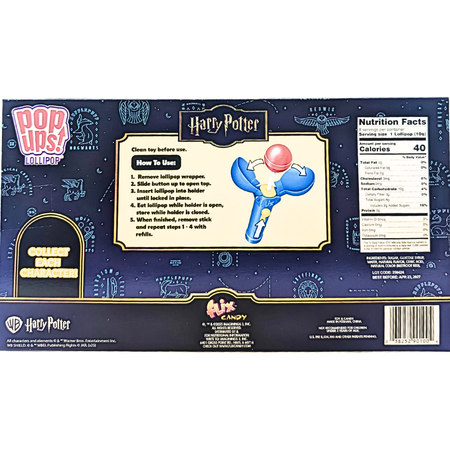 Harry Potter Pop Ups Lollipops - 2.82oz