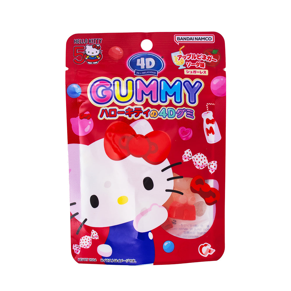 Hello Kitty 4D Gummy Apple Cider Flavour Candy (Japan) - 55g