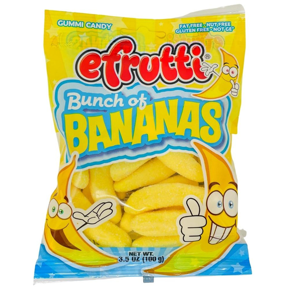 eFrutti Best Bunch of Bananas - 3.5oz-eFrutti-banana candy-Gummies