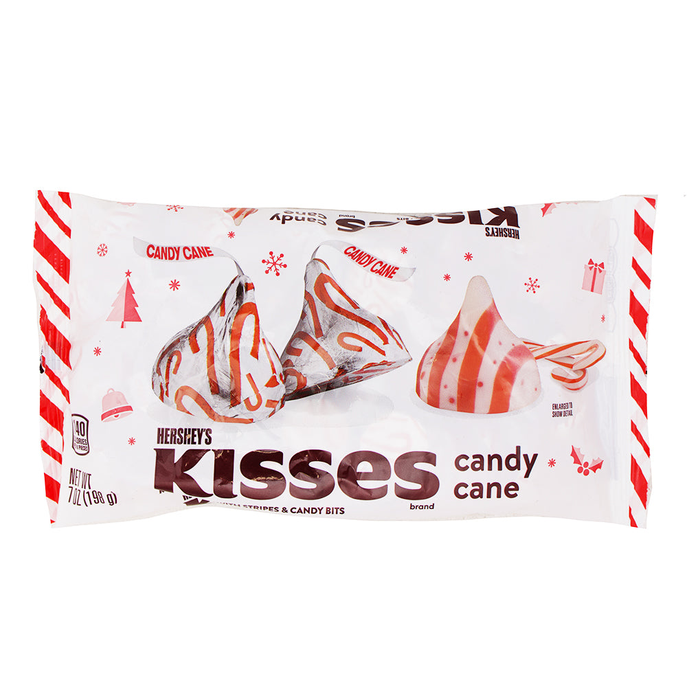 Hershey's Kisses - Candy Cane - 7oz | Candy Funhouse – Candy Funhouse US