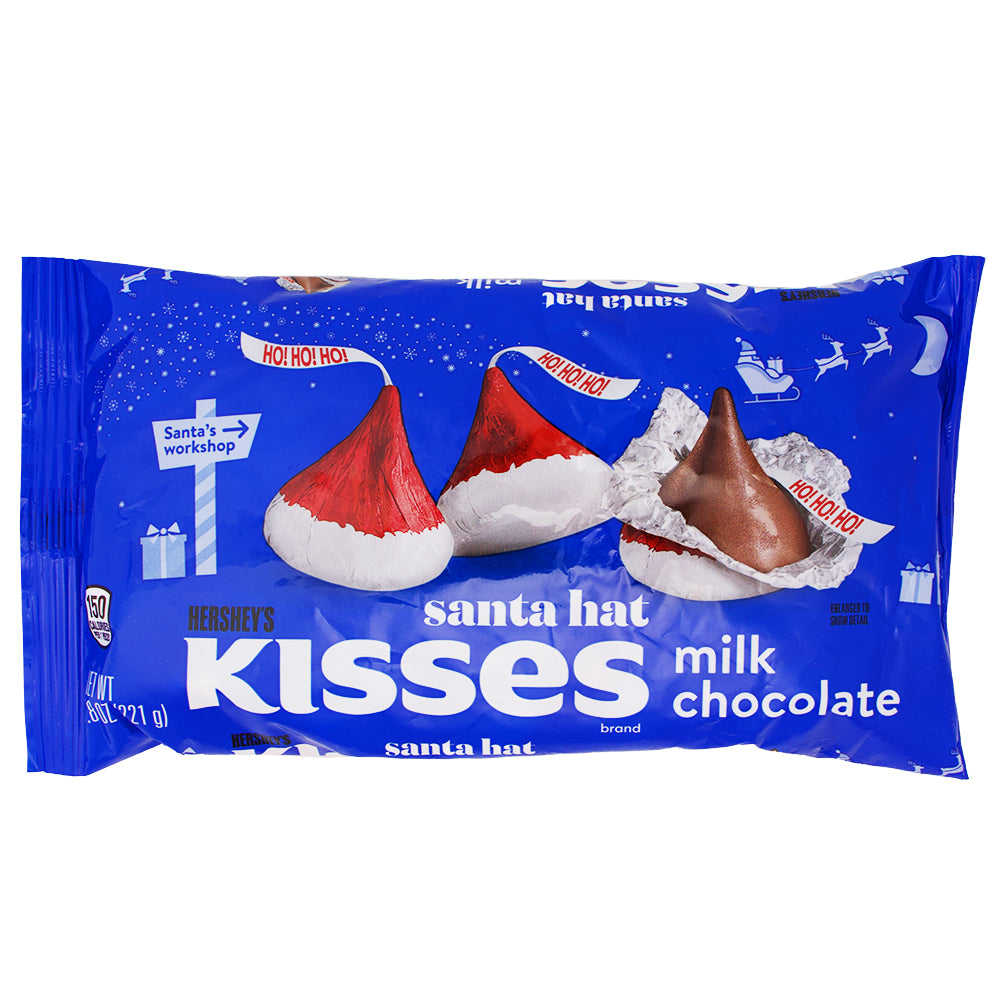 Hershey's Santa Hat Kisses - 7.8oz | Candy Funhouse – Candy Funhouse US