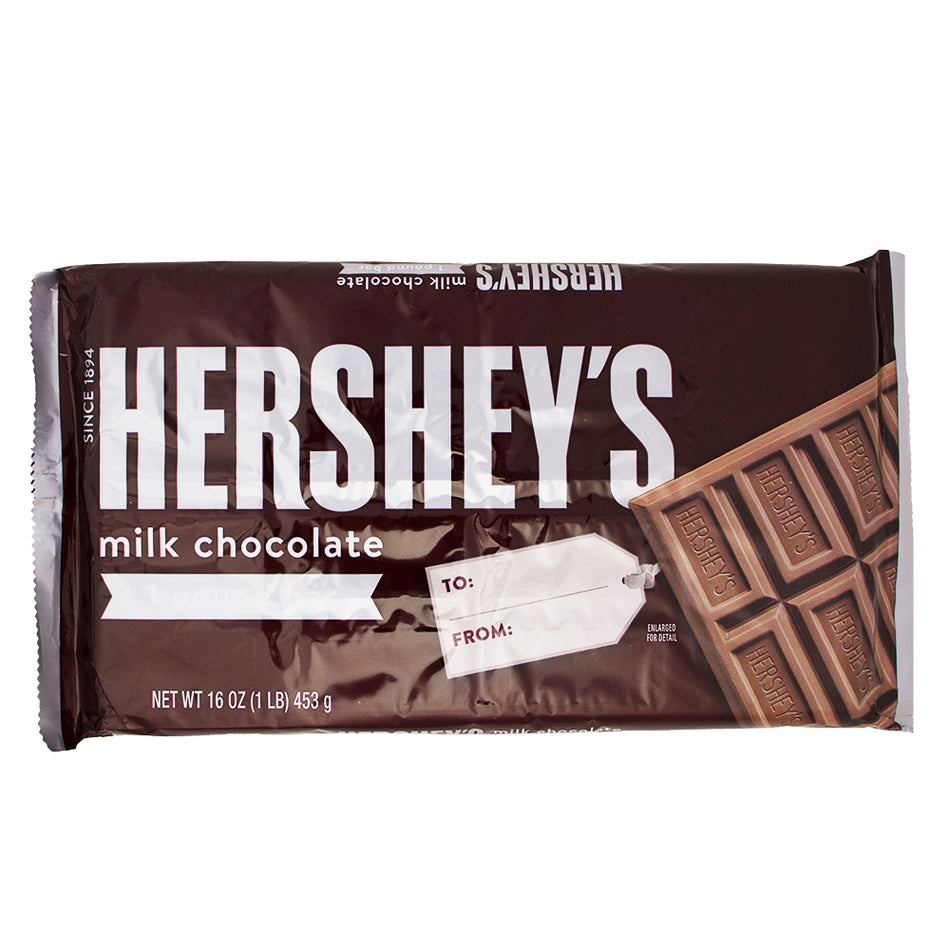 Hershey's Milk Chocolate 1lb Bar