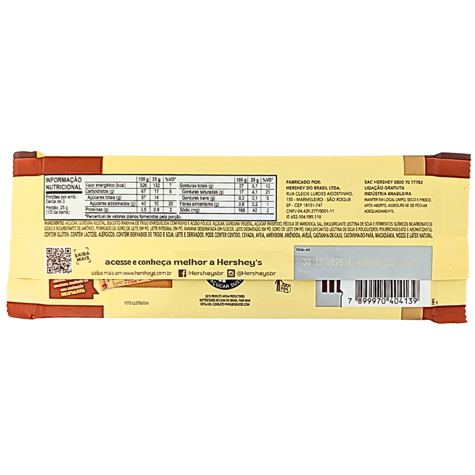 Hershey's Banoffee Chocolate (Brazil) - 77g