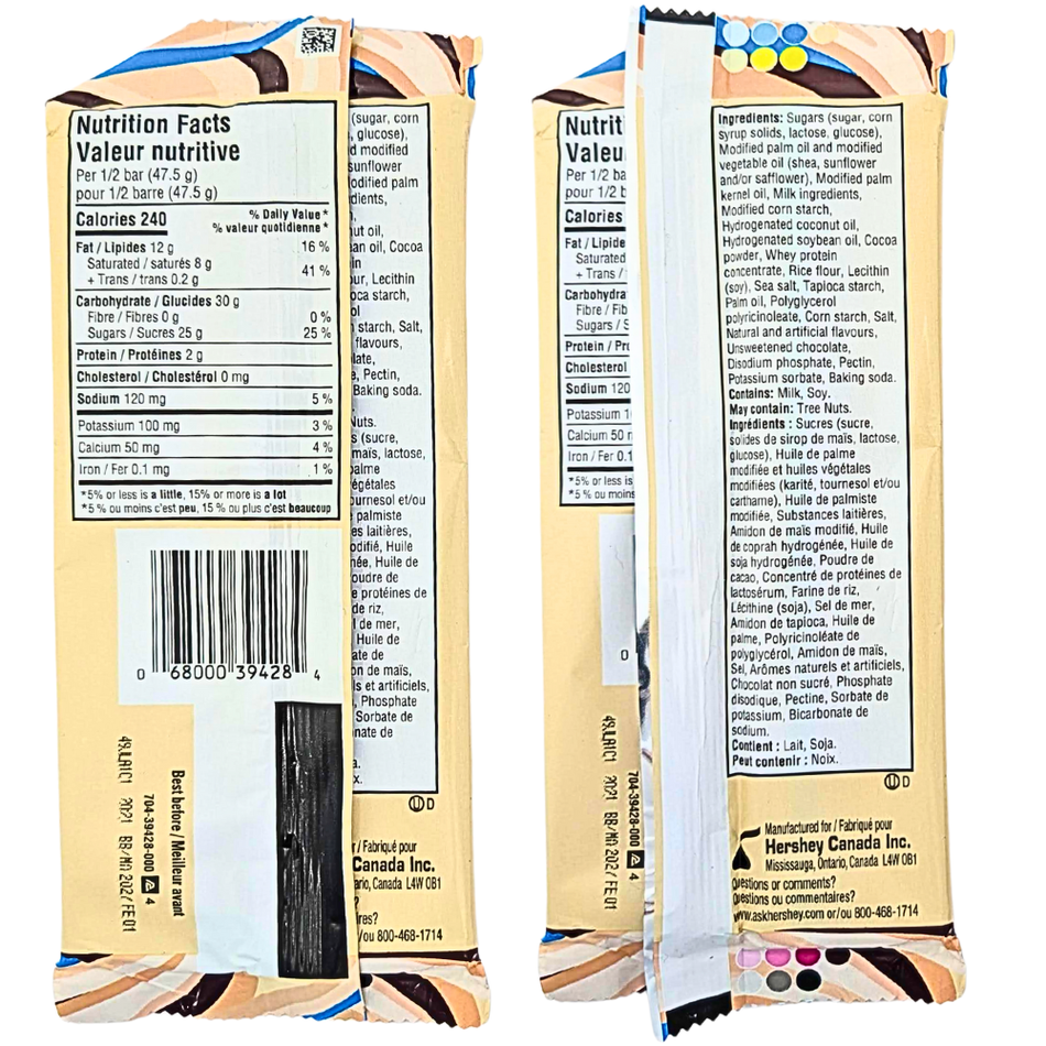 Hershey's Chocolate Creme & Sea Salt - 95g