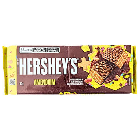 Hershey's Chocolate Wafer with Peanuts (Brazil) - 102g