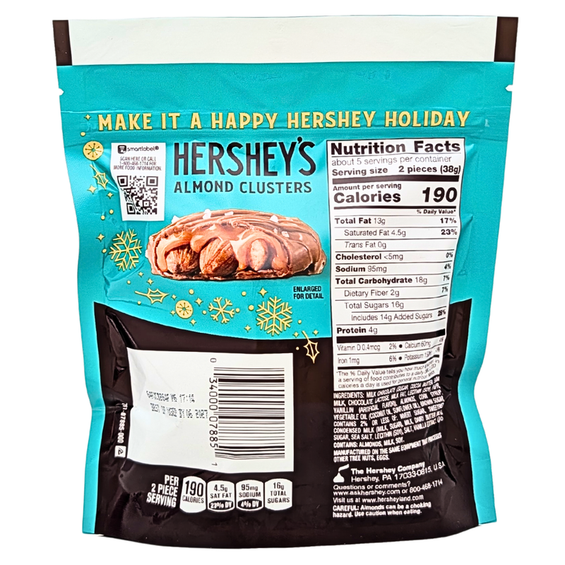 Hershey's Christmas Almond Clusters - 6.7oz
