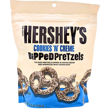 Hershey's Cookies 'n' Creme Dipped Pretzels - 240g