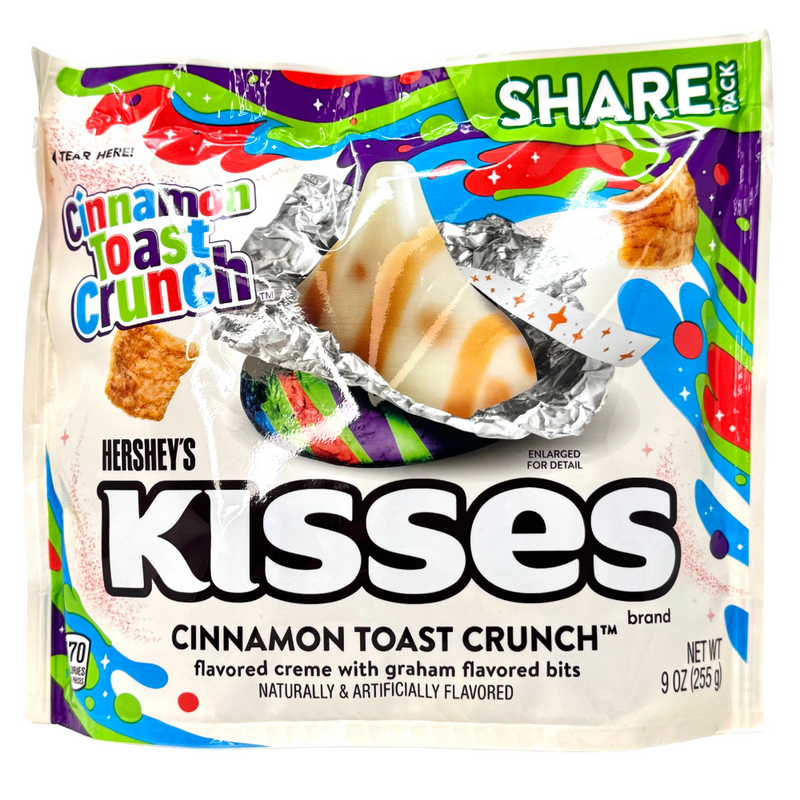 Hershey's Kisses Cinnamon Toast Crunch Share Pack - 9oz