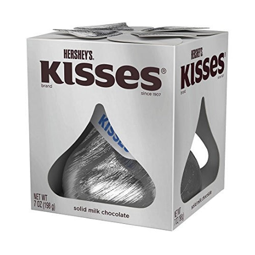 Hershey's Kisses Solid Milk Chocolate Big Kiss - 7oz