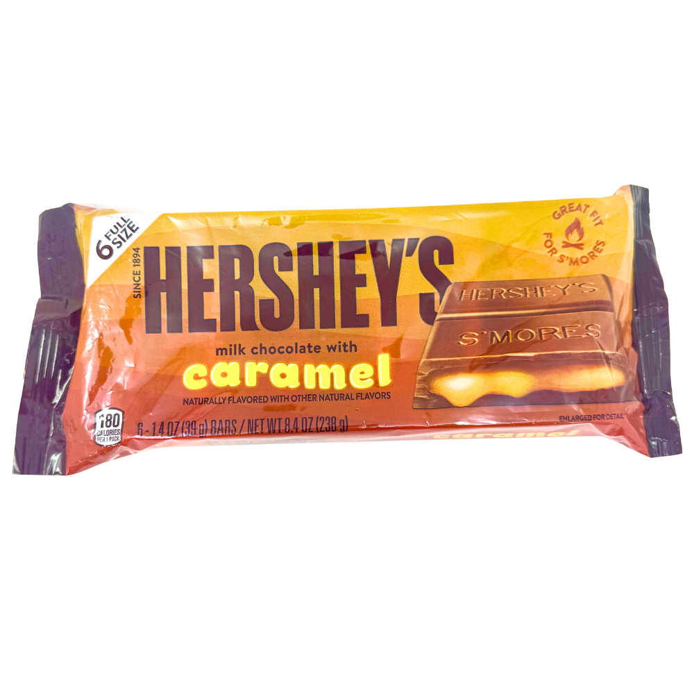 Hershey's Milk Chocolate With Caramel  6 Pack - 8.4oz