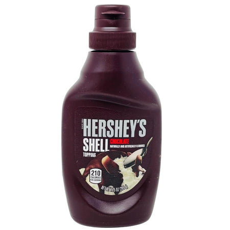 Hershey's Shell Topping Milk Chocolate - 7.25oz-chocolate shells-Milk chocolate-Hershey’s chocolate syrup-ice cream sundae