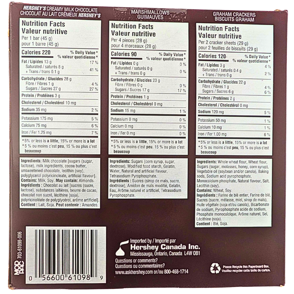 Hershey's S'mores Variety Kit - 651g