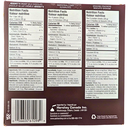Hershey's S'mores Variety Kit - 651g