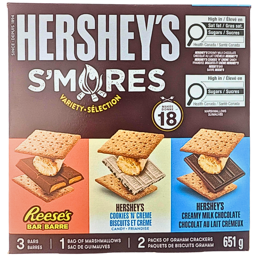 Hershey's S'mores Variety Kit - 651g