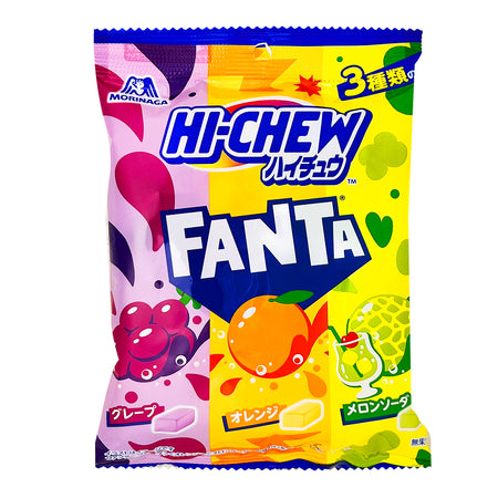 Hi-Chew Assorted Fanta Fruit Candy (Japan) - 68g Japanese Candy