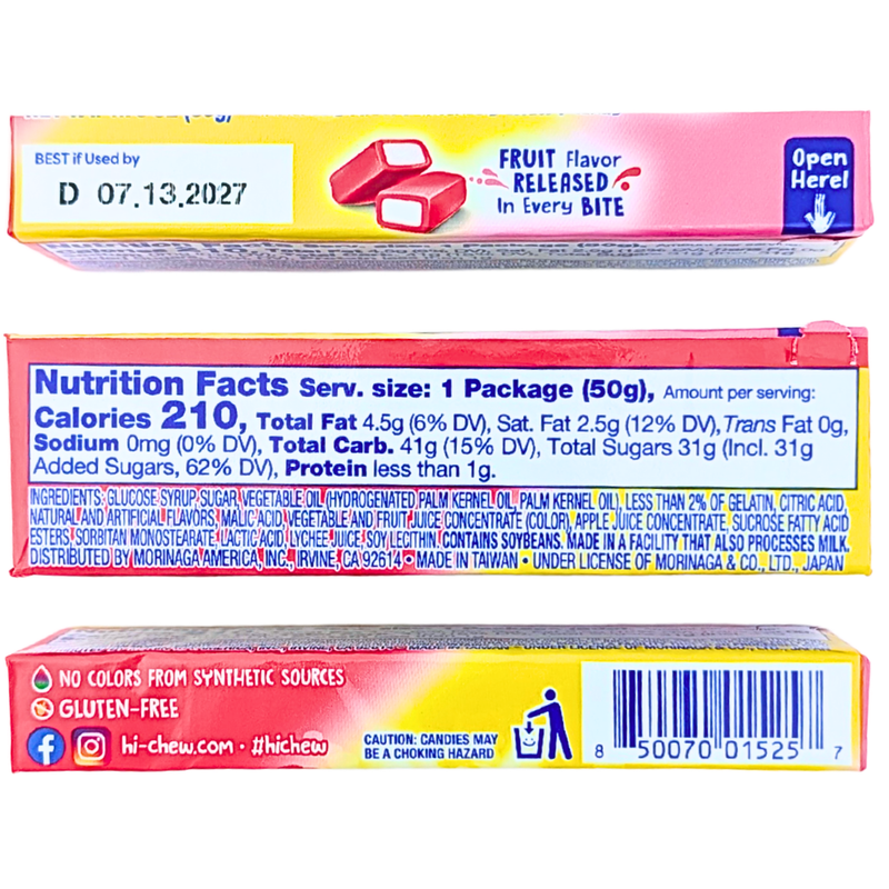 Hi-Chew Lychee & Strawberry - 1.76oz
