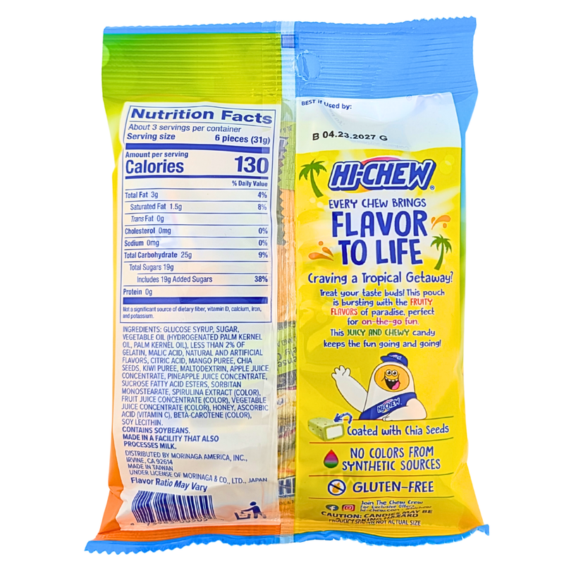 Hi-Chew Tropical Mix - 100g