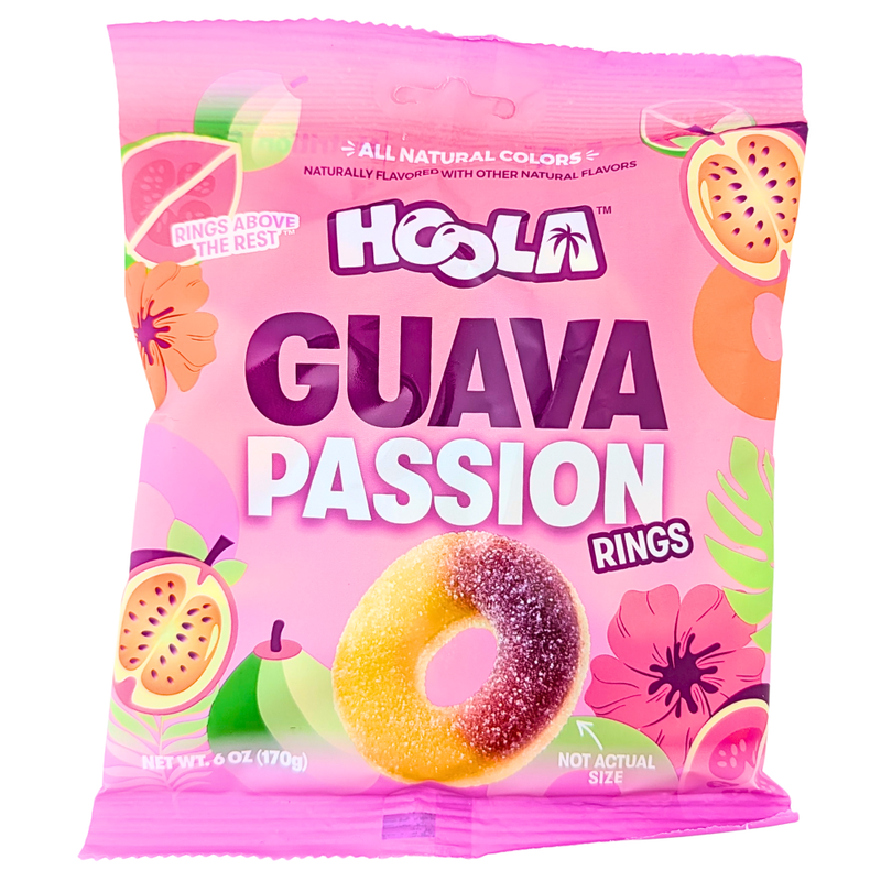Hoola Guava Passion Rings - 6oz