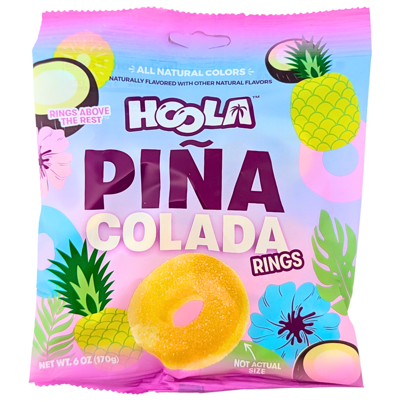 Hoola Pina Colada Rings - 6oz