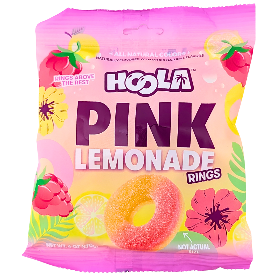 Hoola Pink Lemonade Rings - 6oz