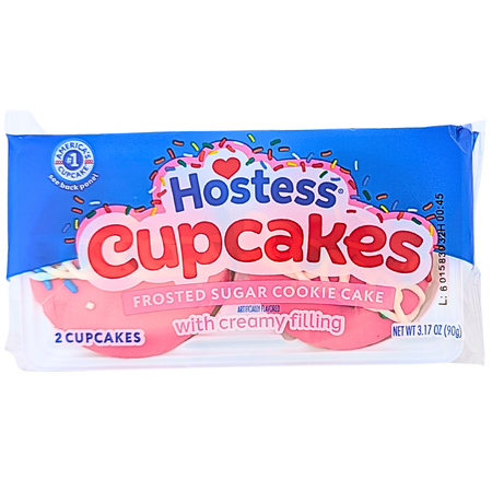 Hostess Cupcakes Frosted Sugar Cookie Cake 2pk - 3.17oz