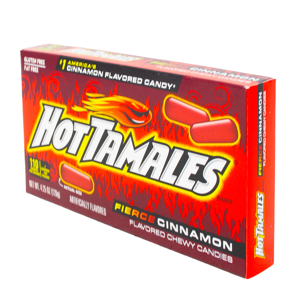 Hot Tamales Fierce Cinnamon Theatre Pack - 4.25oz