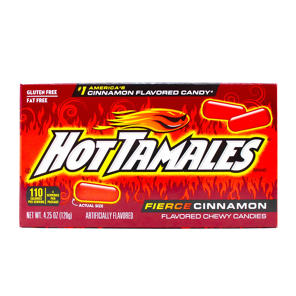 Hot Tamales Fierce Cinnamon Theatre Pack - 4.25oz