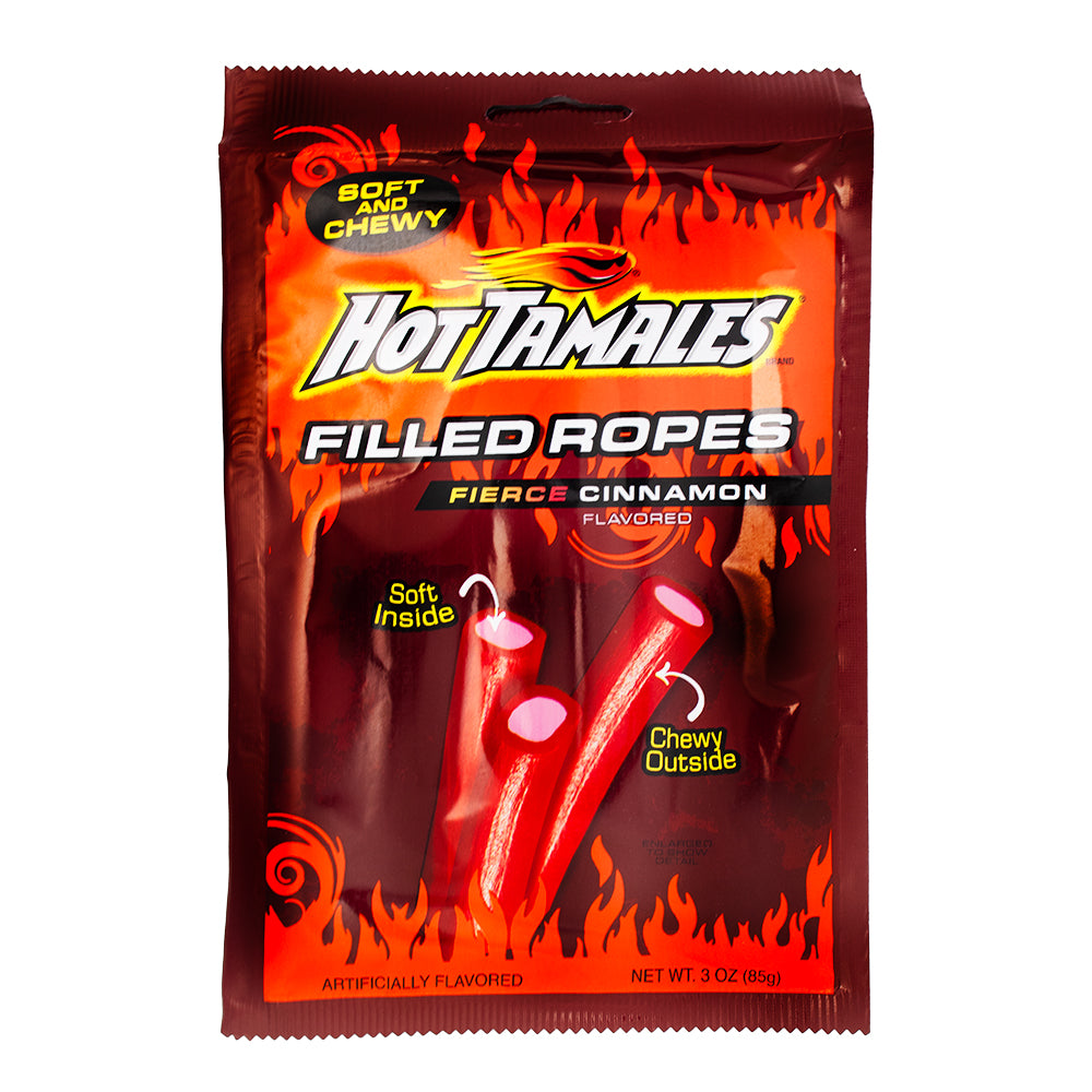 Hot Tamales Filled Ropes - 3oz | Candy Funhouse – Candy Funhouse US