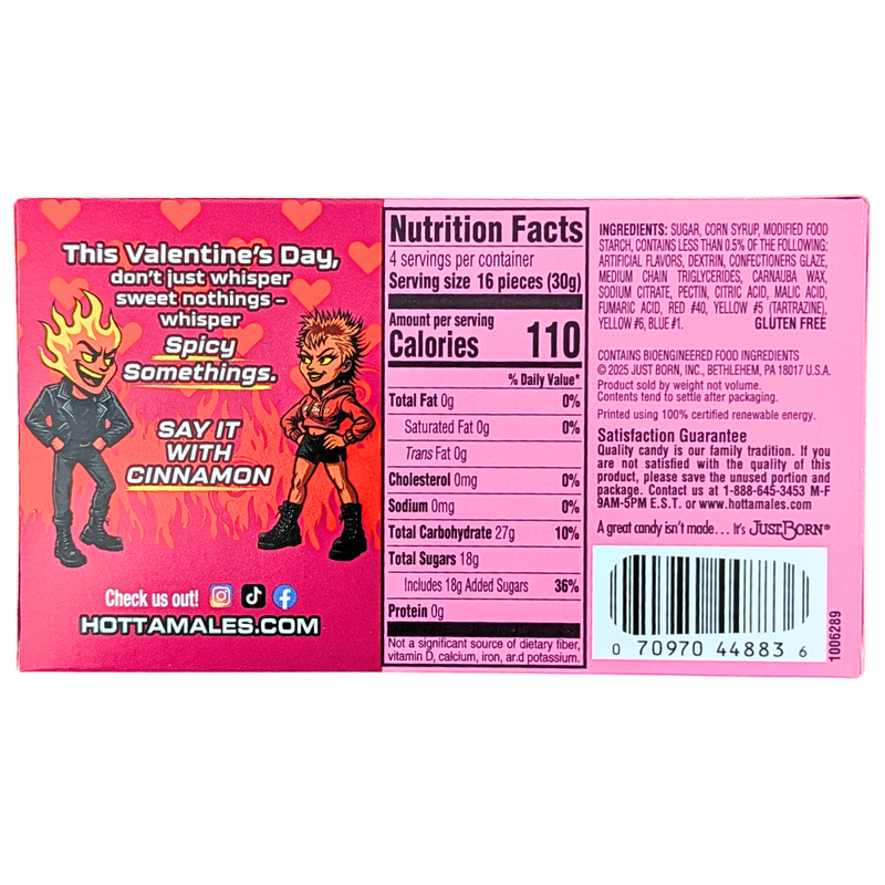 Hot Tamales Valentine Theater Box - 4.25oz