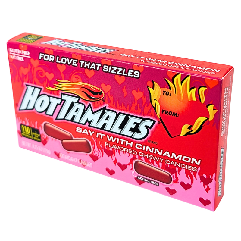 Hot Tamales Valentine Theater Box - 4.25oz