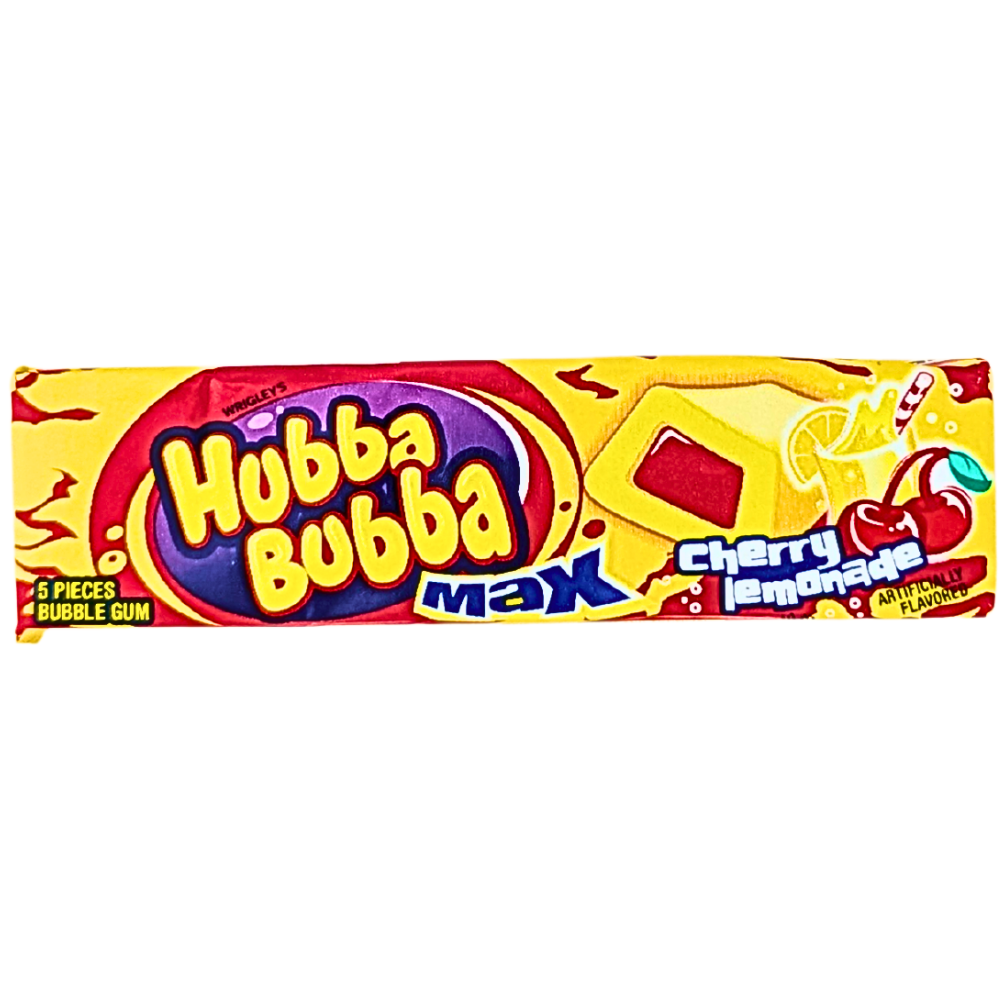 Hubba Bubba Max Cherry Lemonade 5pc Gum | Candy Funhouse US