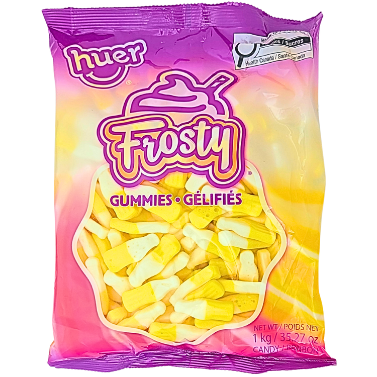 Huer Banana Frosty - 1kg | Candy Funhouse – Candy Funhouse US