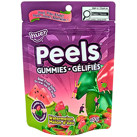 Huer Peels Gummies Watermelon - 65g