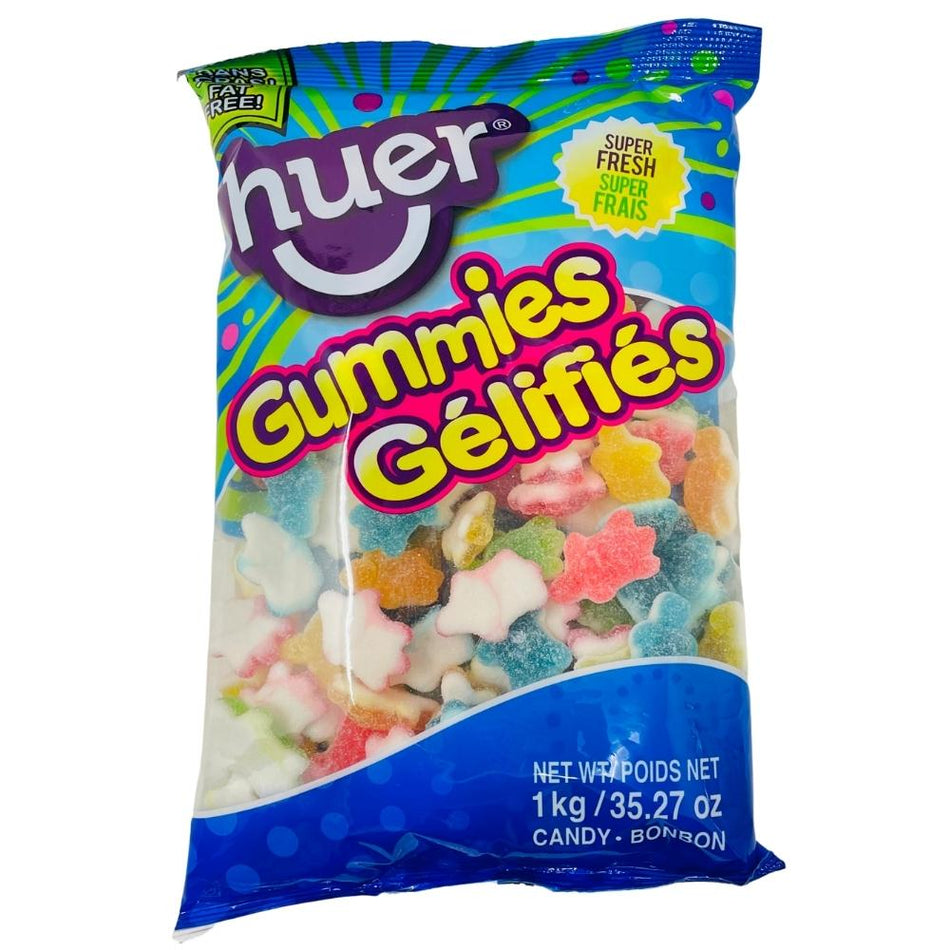 Huer Sour Assorted Turtles - 1kg, Gummie Candy, Gummy Candy, Fun Gummies, Soft Gummies, Fruity Gummies, Soft Gummy