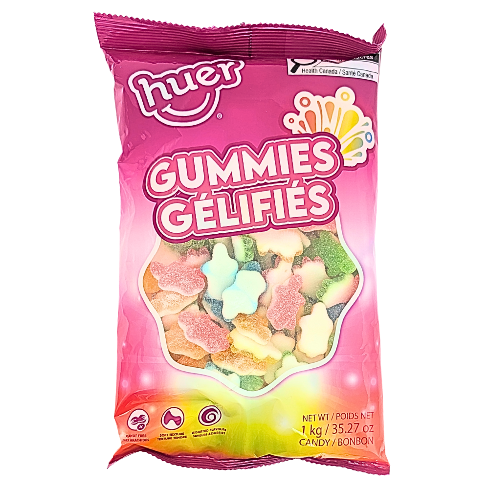 Huer Sour Assorted Turtles - 1kg