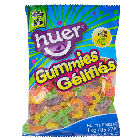 Huer Mini Sour Suckers - 1kg